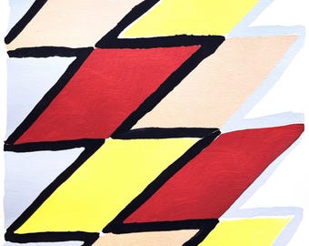 Sonia Delaunay, Plate No. 22, from Compositions, Colors, Ideas, Sonia Delaunay, Limited Edition Lithograph and Pochoir, 1930