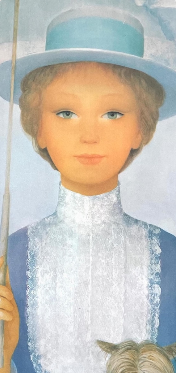 Guy Séradour, Jeune Fille à L'ombrelle, Original Edition Offset