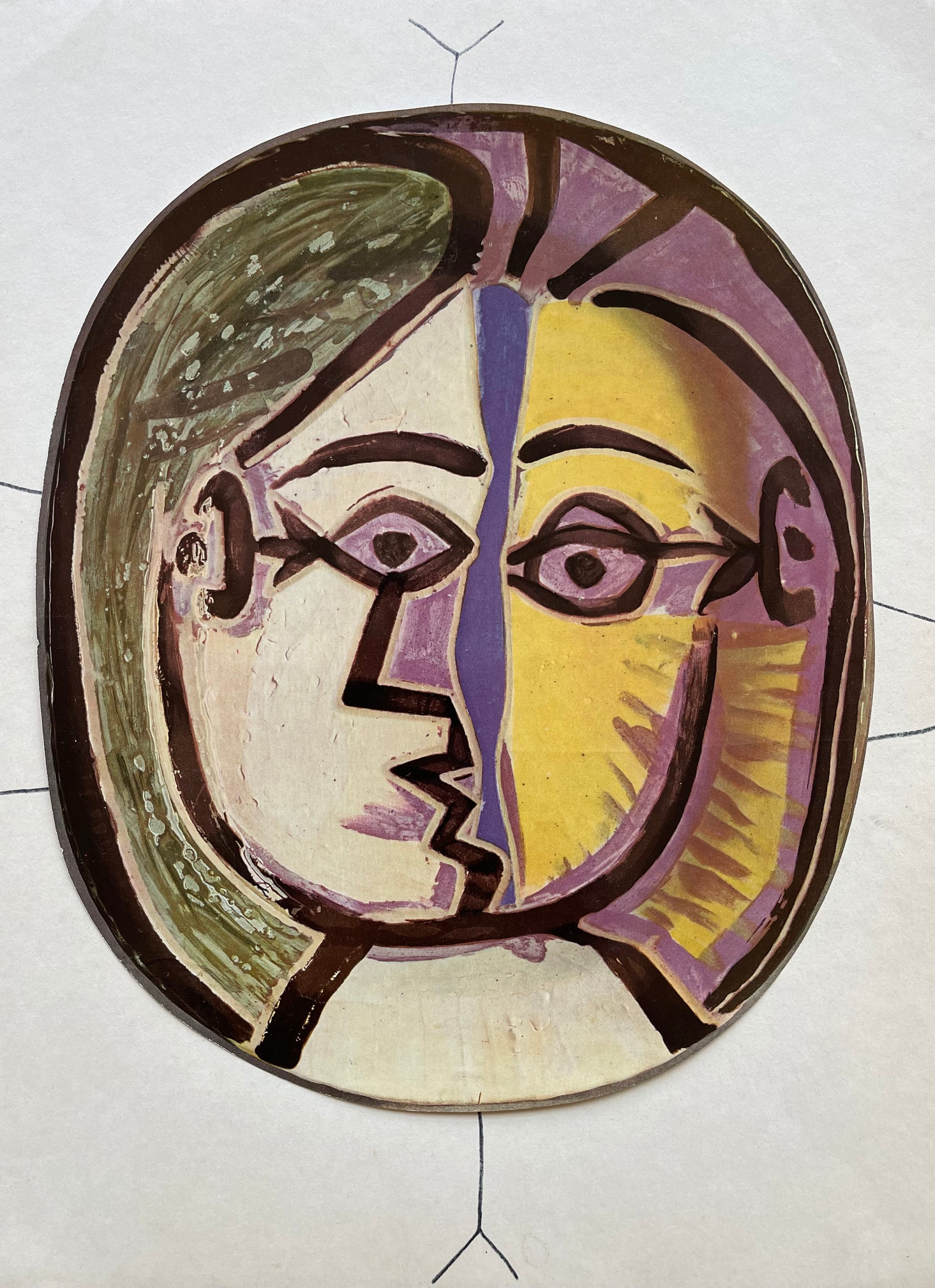 Pablo Picasso, étude Pour La Céramique, Céramiques De Picasso