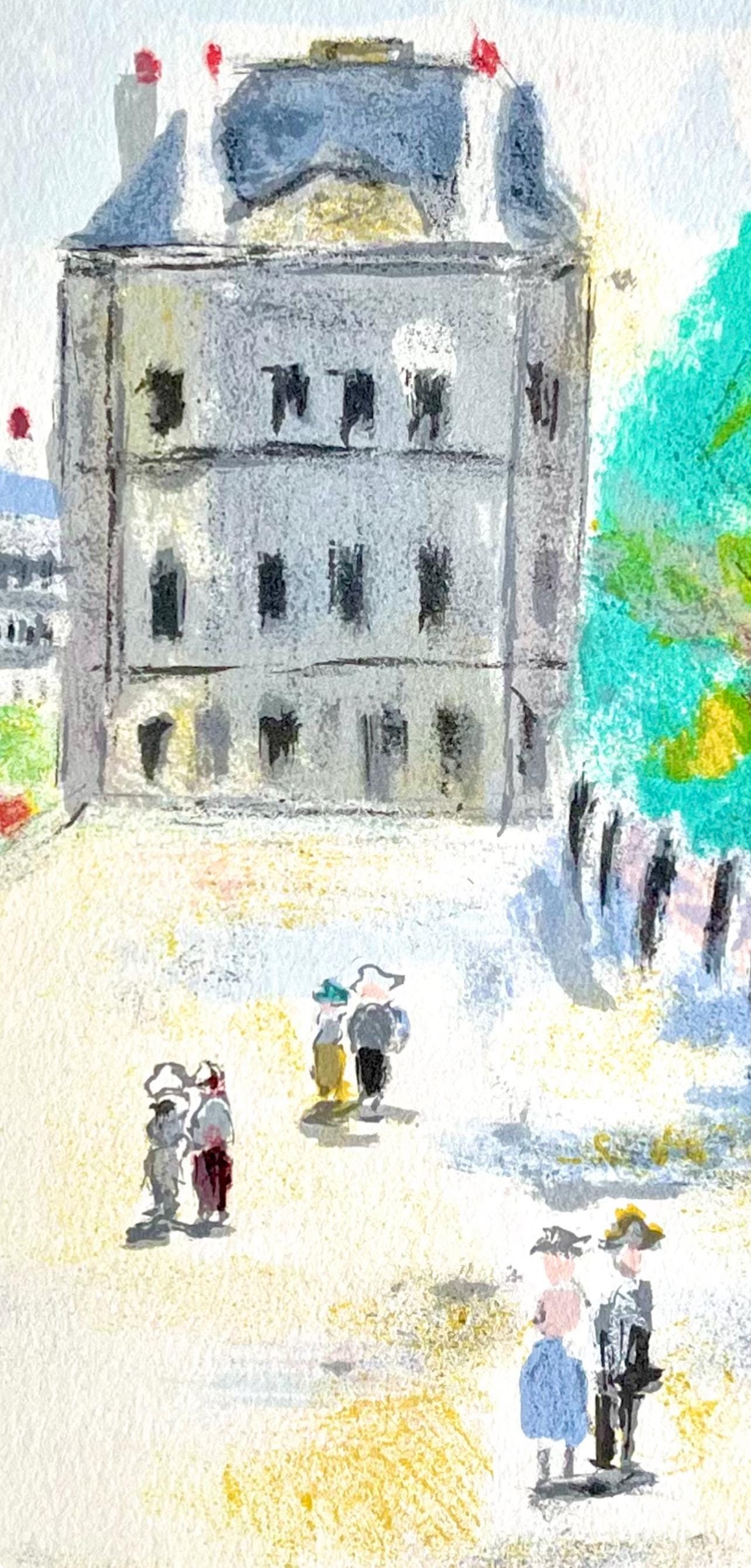 モーリス・ユトリロ、ルーヴル美術館 (リヴォリ通り)、パリ