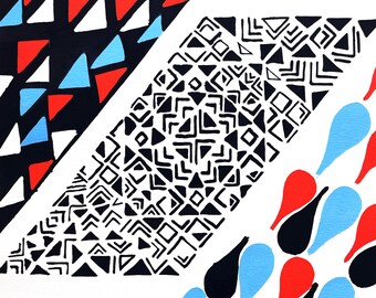 Sonia Delaunay, Plate No. 17, from Compositions, Colors, Ideas, Sonia Delaunay, Limited Edition Lithograph and Pochoir, 1930
