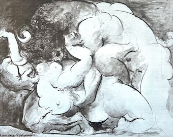 Pablo Picasso, Minotaur (Orozco 95), Picasso: Fifteen Drawings, Limited Edition Lithograph