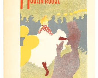 Henri De Toulouse-lautrec, Moulin Rouge, La Goulue, Décomposition