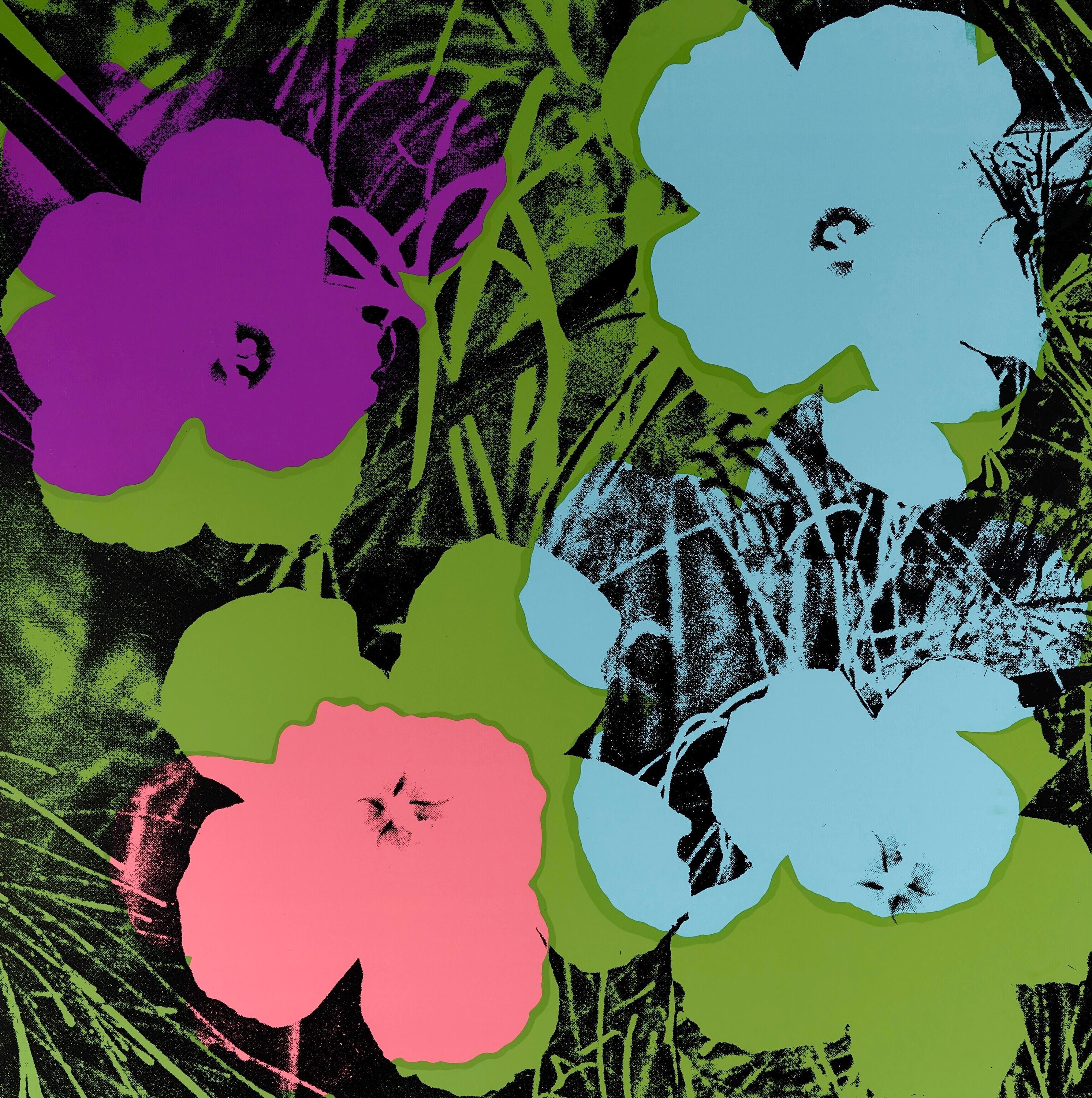 Andy Warhol, Flowers, Nº64, Official Edition, Sunday B. Morning