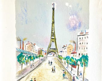 Utrillo、PARIS、希少画集画、新品額装付 il_340x270.6595885479_3dae.jpg