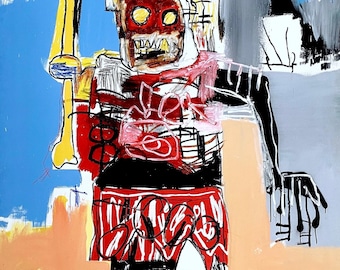 Jean-Michel Basquiat, Sin título, Edición oficial, Impresión de pigmento de archivo