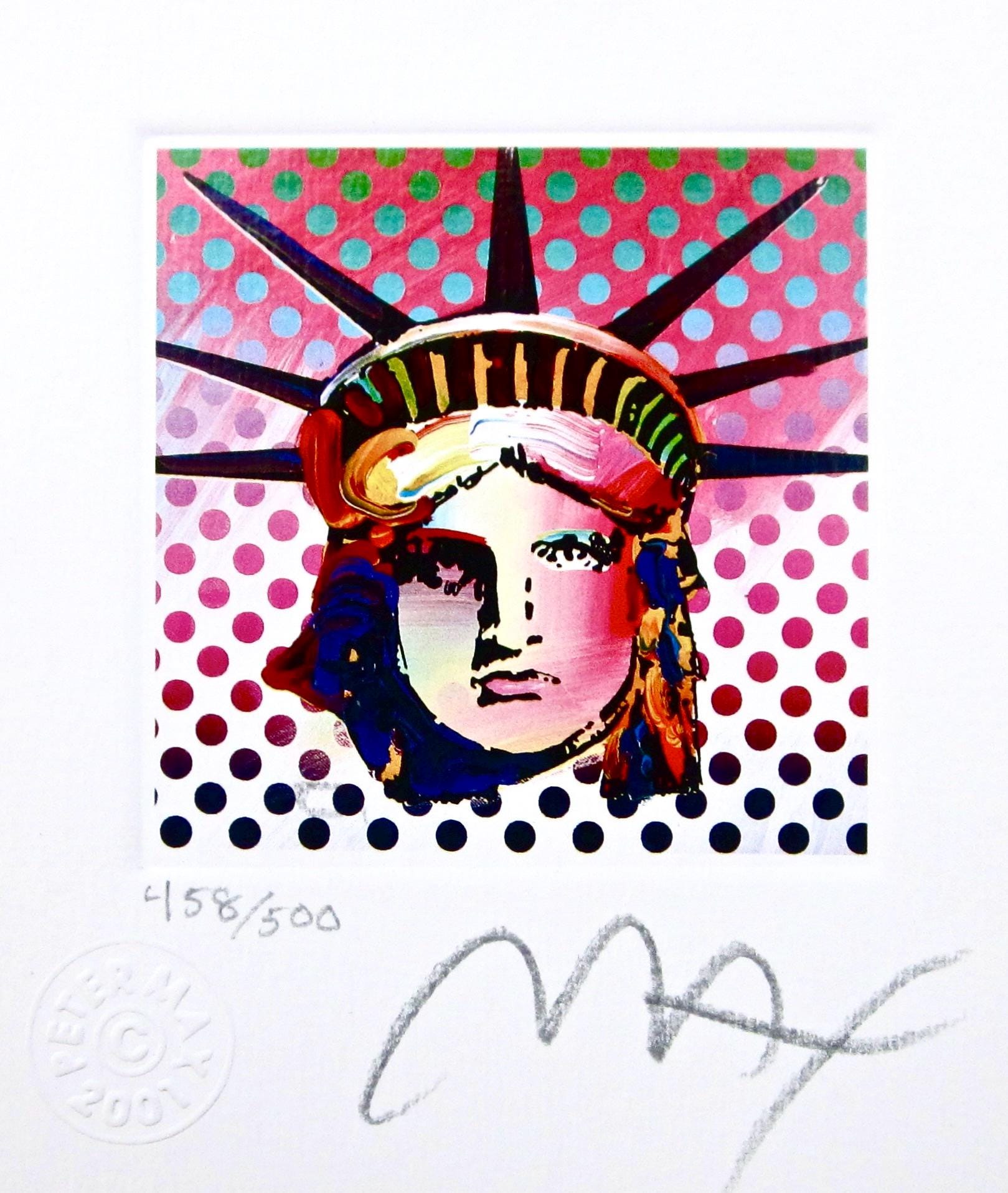Peter max signed - Etsy 日本