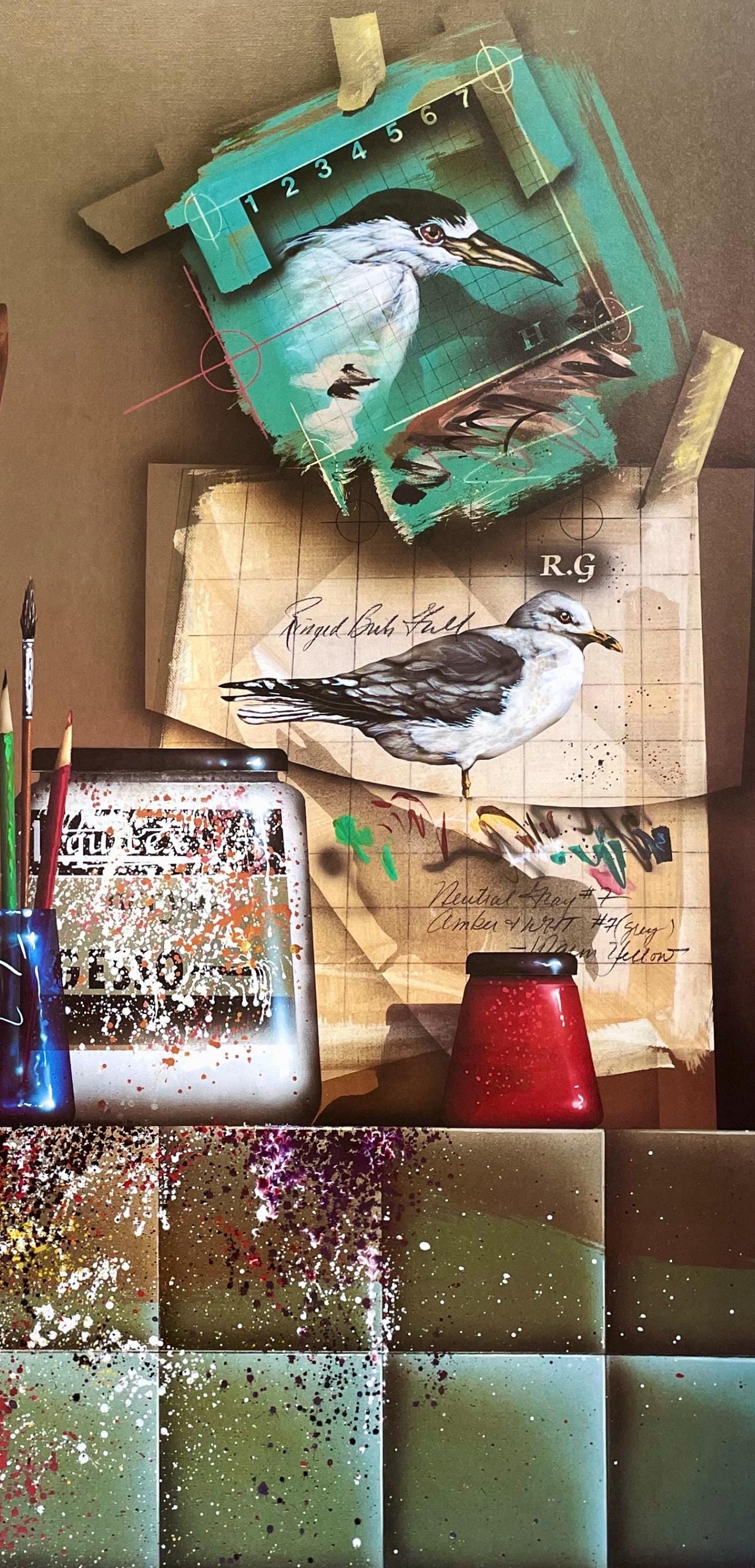 ジェームズ・カーター、スタジオ静物画、オリジナル版オフセット