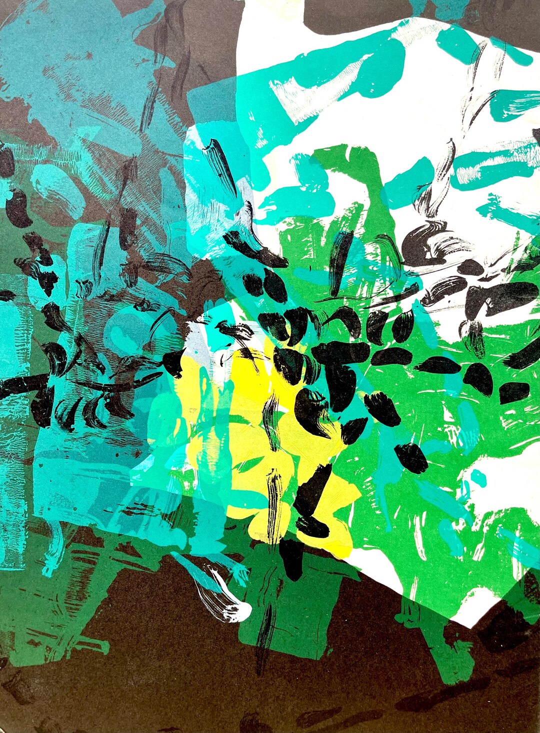 Jean-paul Riopelle, Composition, Derrière Le Miroir, Limited