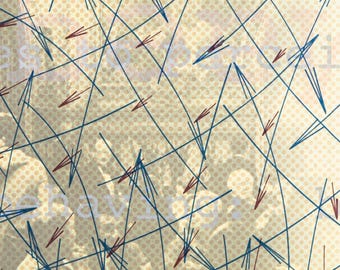 Shusaku Arakawa 荒川 修作, Composition, Derrière Le Miroir
