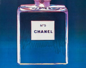 Andy Warhol, Chanel No. 5, Official Edition Chanel Ltd. Advertising Campaign Lithograph, 1997