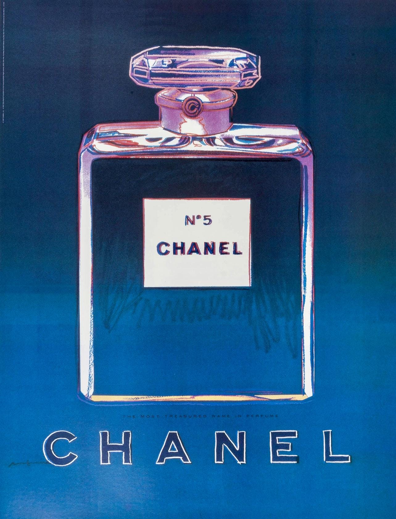 CHANEL N°5 アートプリント 大判 CHANEL N°5 アートプリント 大判