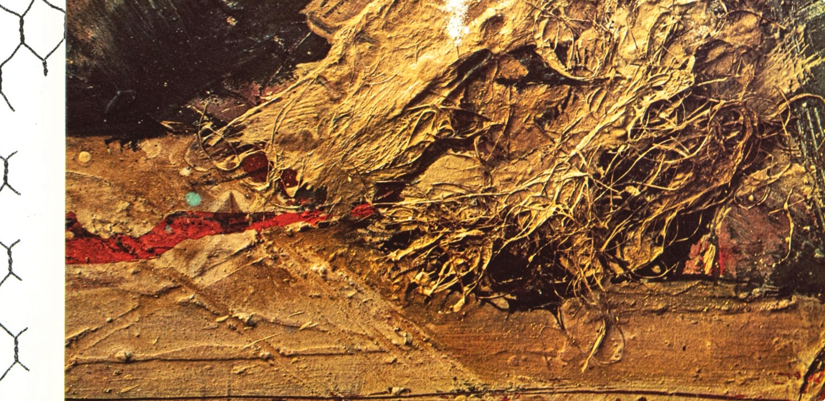 Paul Rebeyrolle, Composition, Derrière Le Miroir, Limited Edition