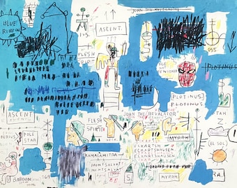 Jean-Michel Basquiat, Ascenso, Edición Oficial, Impresión Pigmentada de Archivo
