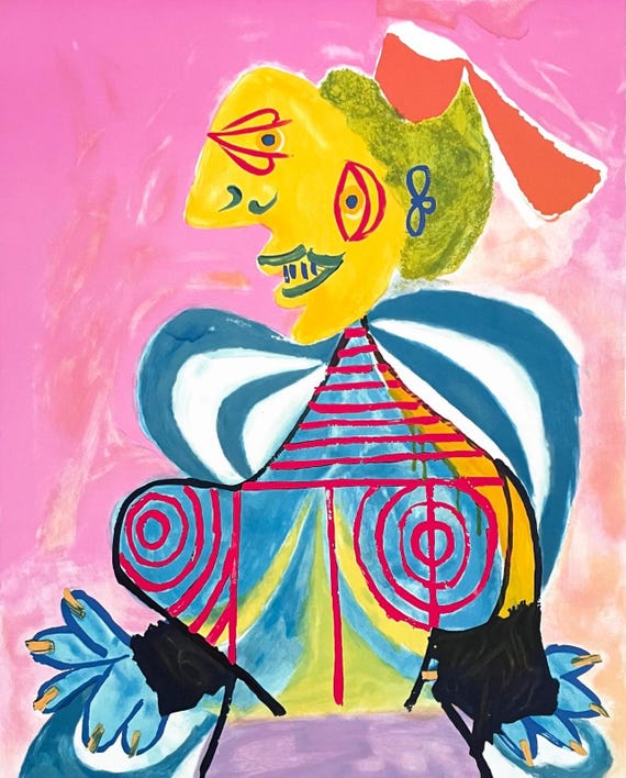 Pablo Picasso, L'arlésienne, Marina Picasso Collection, Official