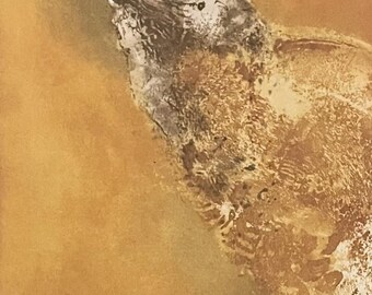 Kaiko Moti, Eagle, Original Edition Offset Lithograph - Etsy