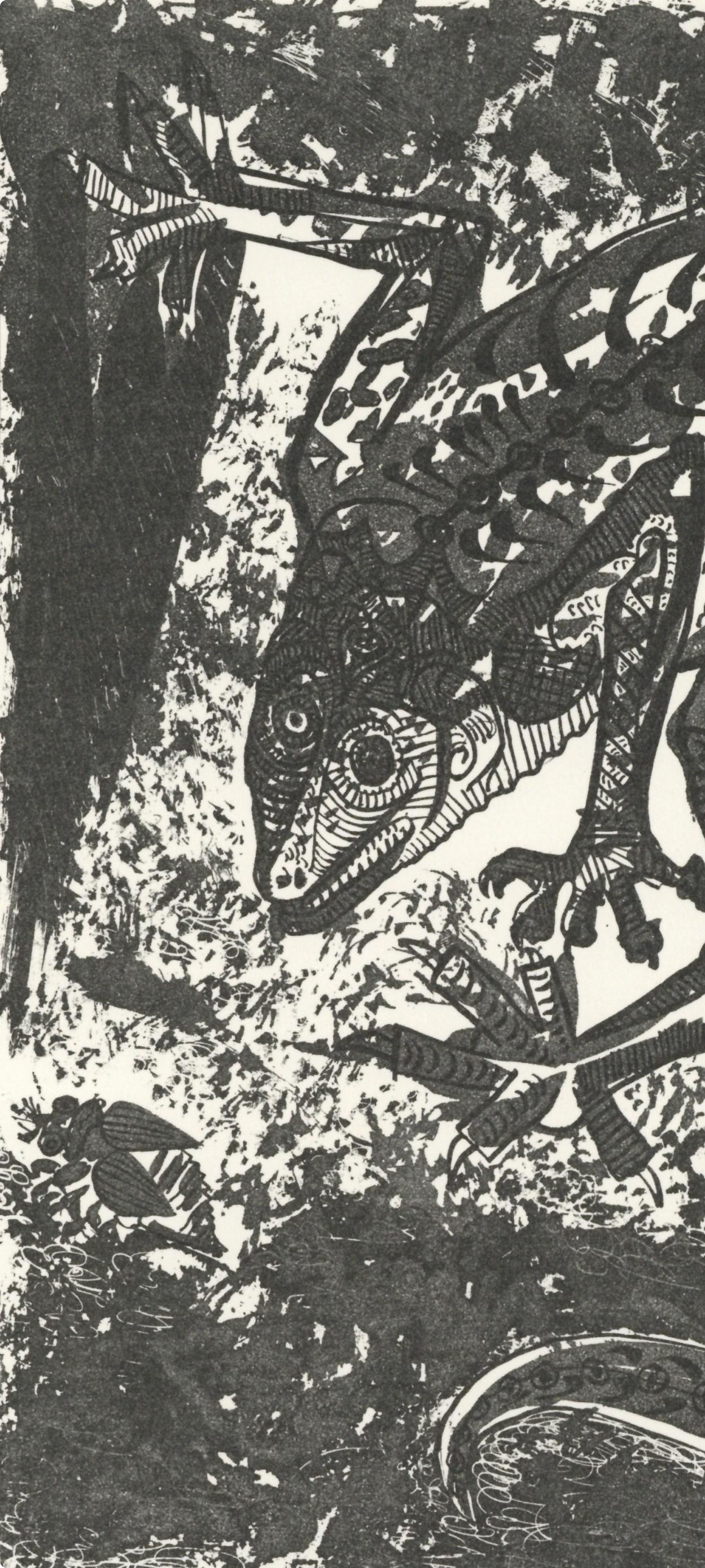 Pablo Picasso, Le Lézard (the Lizard) (orozco P.82), Histoire