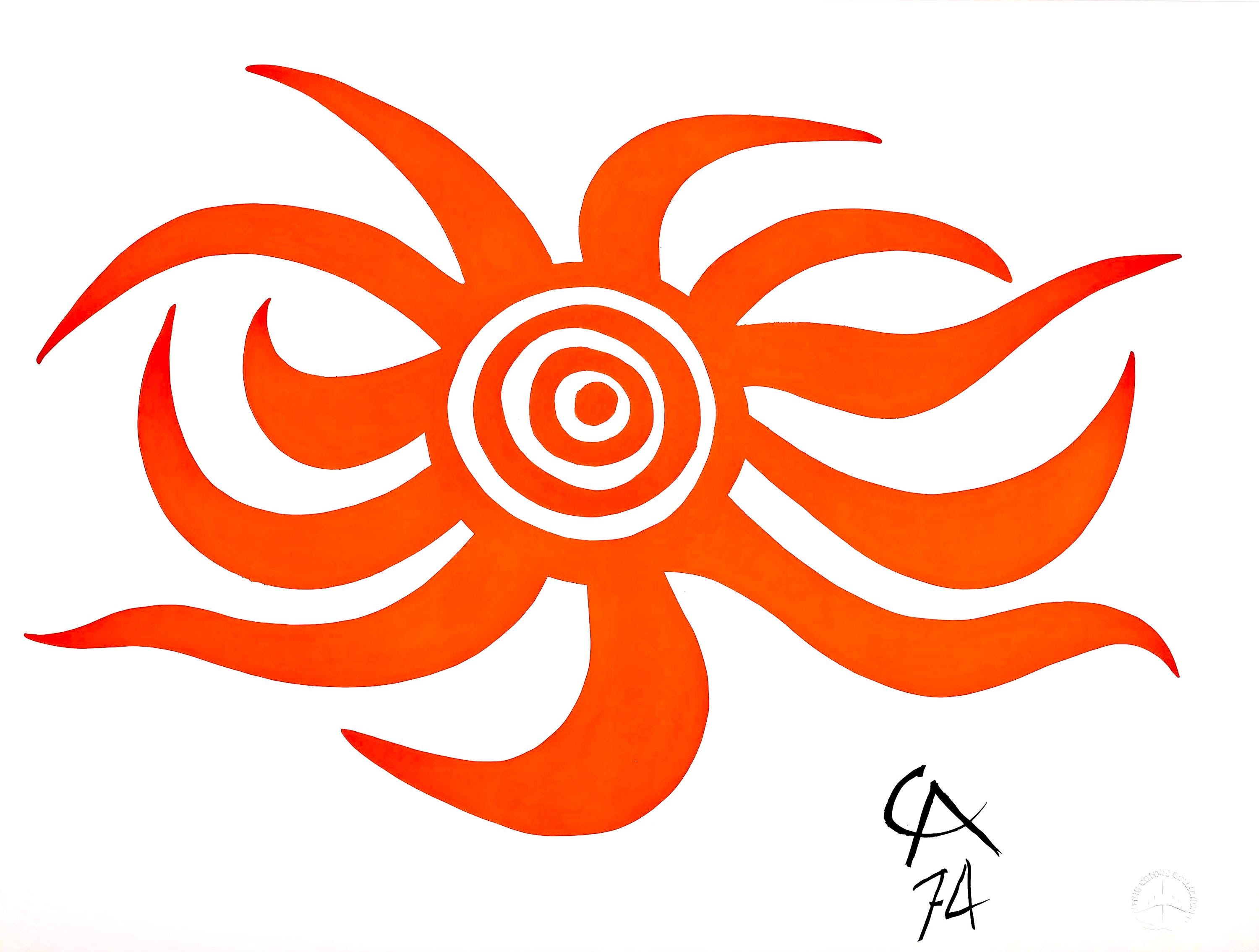 Alexander Calder, Sunburst, Braniff International Airways Flying