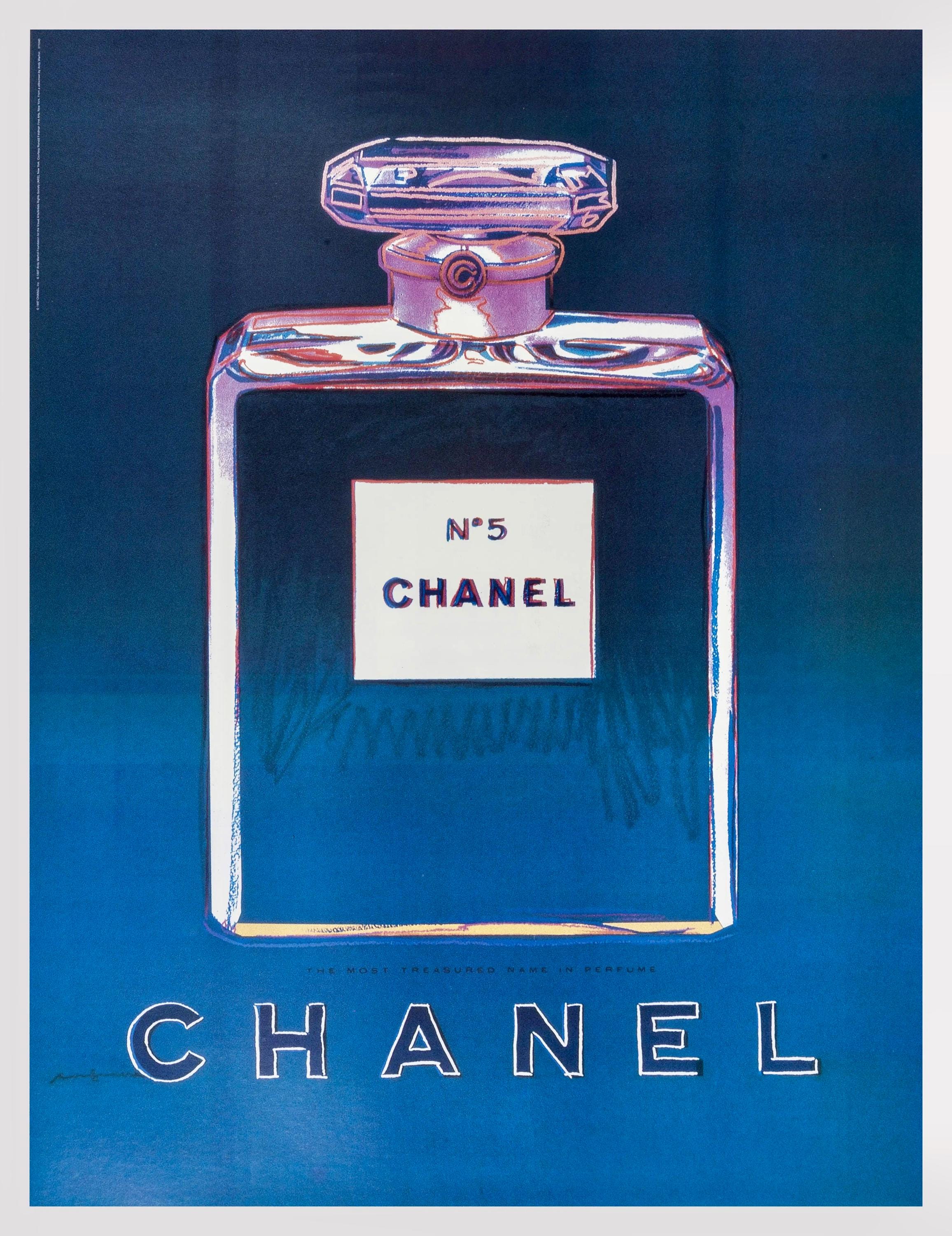 Andy Warhol, Chanel No. 5, Suite of Four, Official Edition Chanel