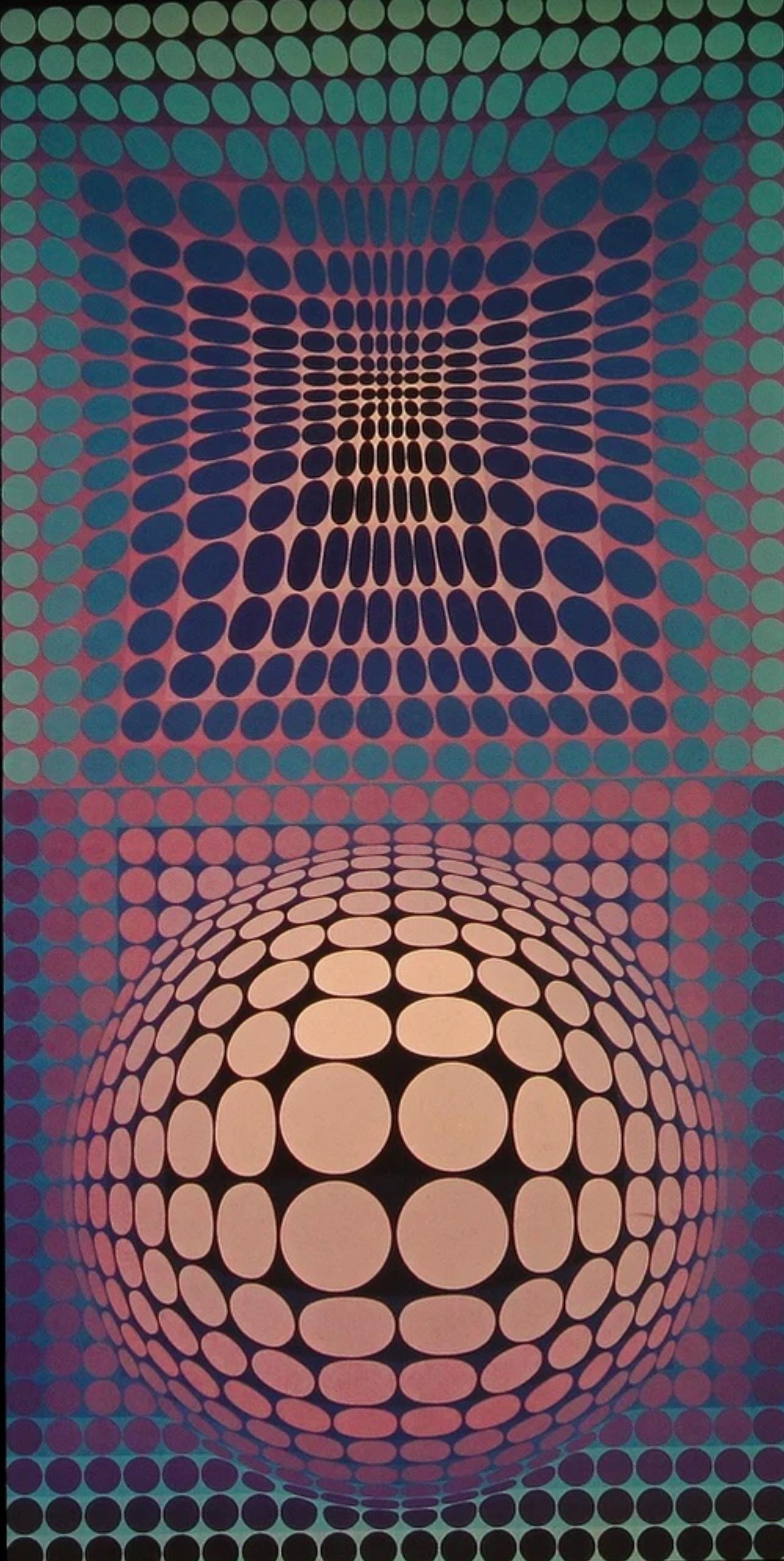 VASARELY、ベラトリックス＝PYR、希少画集画、新品額装付 il_fullxfull.6321075364_o1l2.jpg