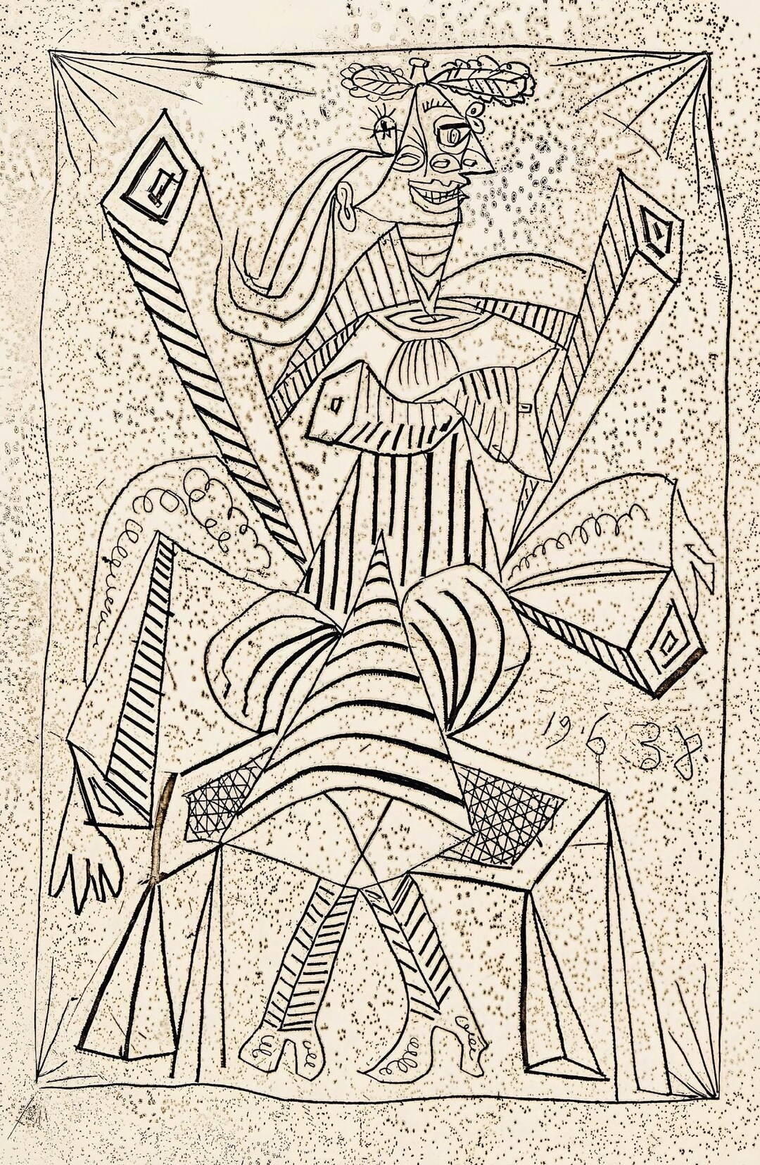 Pablo Picasso, Composition (cramer 30; Horodisch D14; Bloch 307 ...