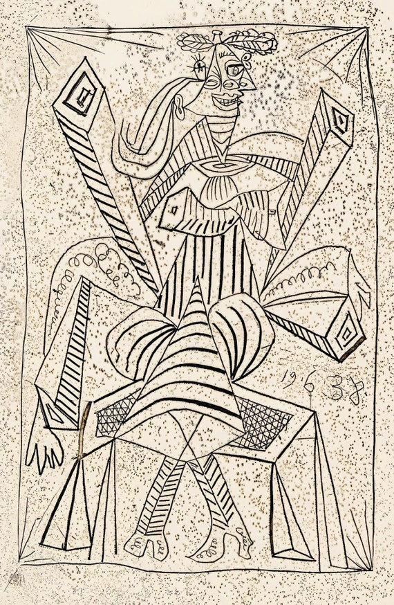Pablo Picasso, Composition (cramer 30; Horodisch D14; Bloch 307