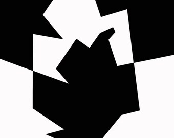 Victor Vasarely, Composition, Êtres ou Fantômes, Limited Edition Héliogravure