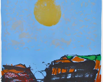 Paul Guiramand Original Lithograph 7 Mourlot Freres 1962 - Etsy Israel