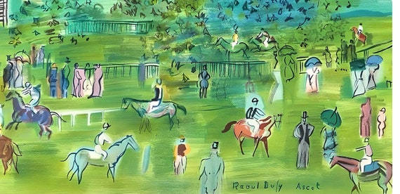 Raoul Dufy, Ascot, Raoul Dufy, Collection Pierre Lévy, Limited