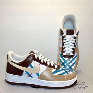 Air Force 1 Custom Marron, Nike Air Force 1 Custom | Fait main | Air Force 1 Customs, Design Air Force 1, Custom Air Force 1 Marron