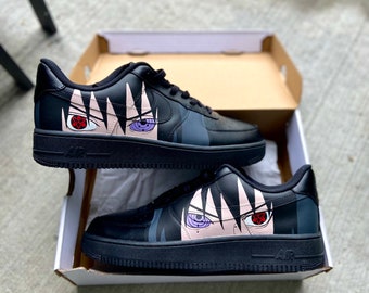 Personalized Air Force 1 Anime Custom Air Force 1 | Custom Shoe Anime, Anime Sneakers, Custom Shoes Men Anime, Air Force 1 Black