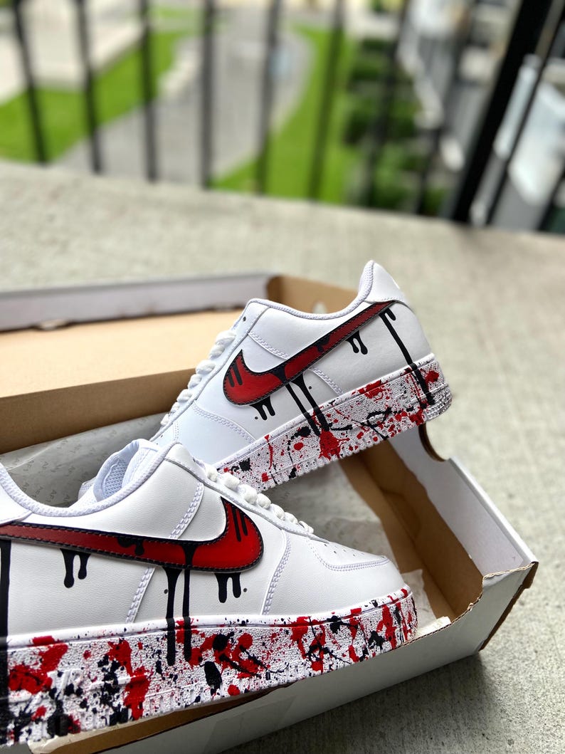 drippy nike air force 1