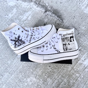 Personalized Air Force 1 Potter with Name Initials Custom Air Force 1 | Handmade | Men shoes | Women Shoes | Gift for Her | Gift for Him