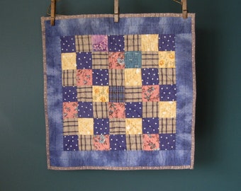 Patchwork Cotton Doll Quilt