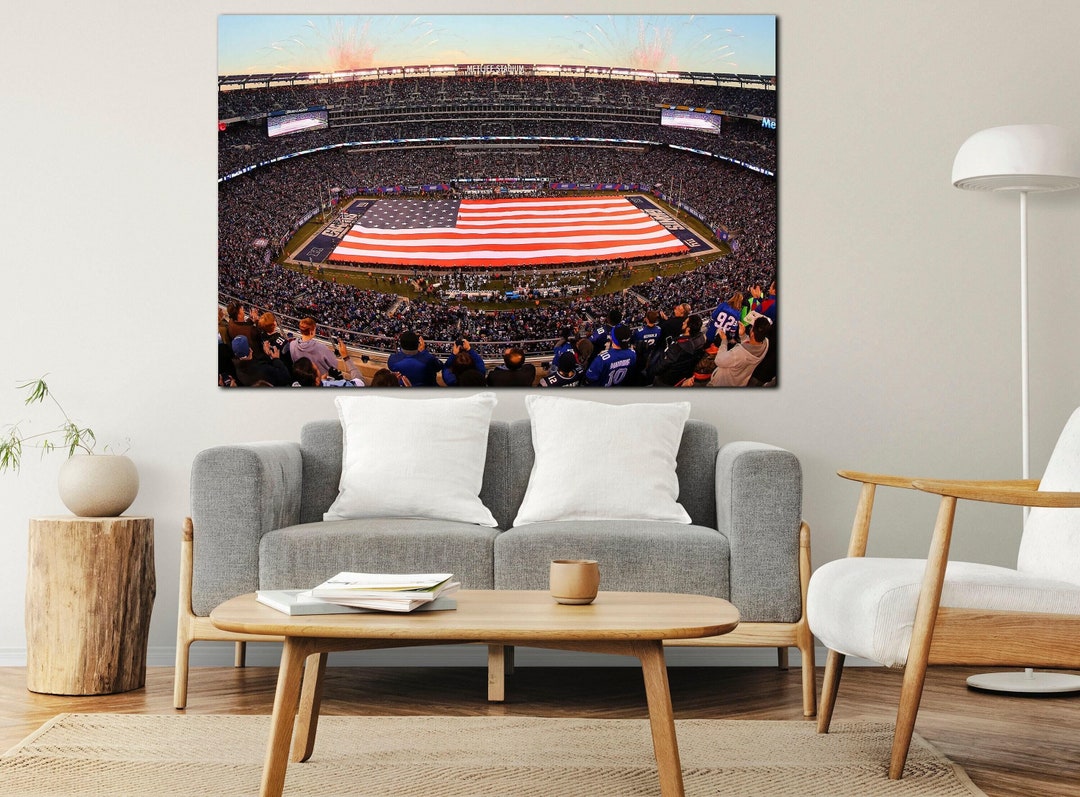 Poster Ou Toile Lawrence Taylor (LT) - New York Giants - Art Mural Football Américain - Style Pop Art