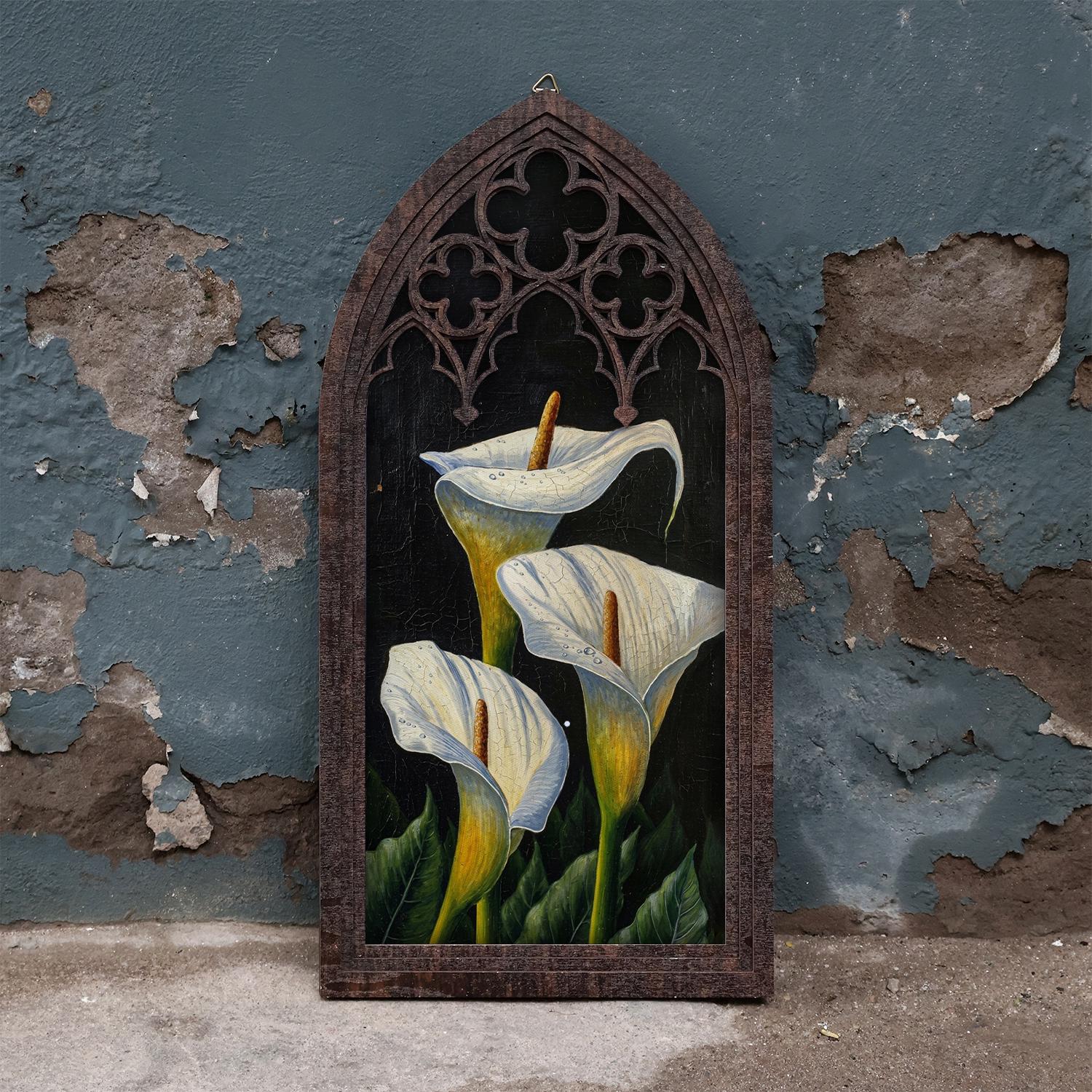 Calla Lily Wooden - Etsy