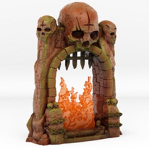 Dungeon Entrance Portal | 12K mini D&D | Tabletop Gaming | Collectables | RPG mini | Designed by Fantastic Portals