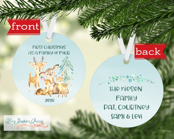 twins first christmas ornament 2018