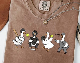 Softball Goose PNG Digital File, Clipart, Instant Download