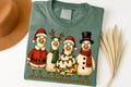 Funny Christmas Goose PNG: Holiday Sublimation Design (4500x5400 px) product logo