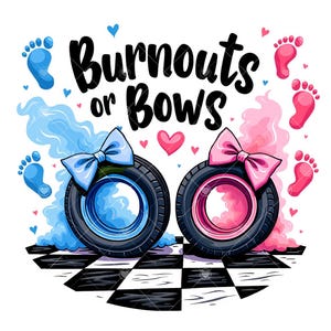 Ausbrenner oder Bögen Daddy liebt dich digitale Png-Datei-Sofort-Download, Geschlecht offenbaren Tshirt Design, Baby-Dusche-Geschenk, lustige Schwangerschaft Shirt PNG Bild 5
