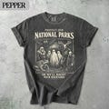 Protect Our National Parks T-Shirt, Cryptid Tee, Bigfoot Mothman Ghost Wendigo Skull, Comfort Colors\u00ae product logo