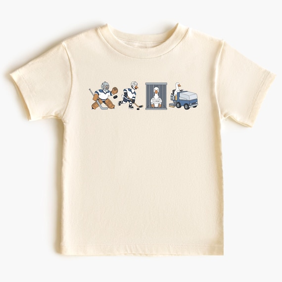 Hockey Goose Youth T-Shirts, Onesie®, Toddler Tee, Ice Hockey Fan Gift