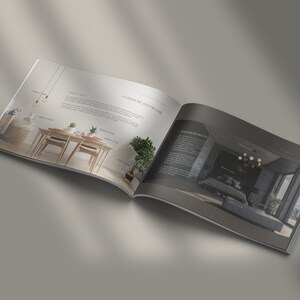 Editable Interior Design Canva Template for Corporate and Creative ...