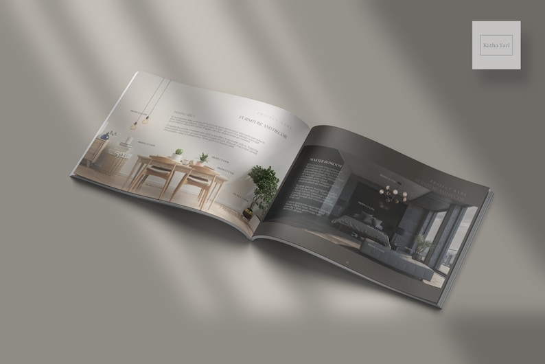 Editable Interior Design Canva Template for Corporate and Creative ...