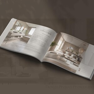 Creative Interior Design Canva Template for Projects with Mood Boards and Concepts_BAI image 6