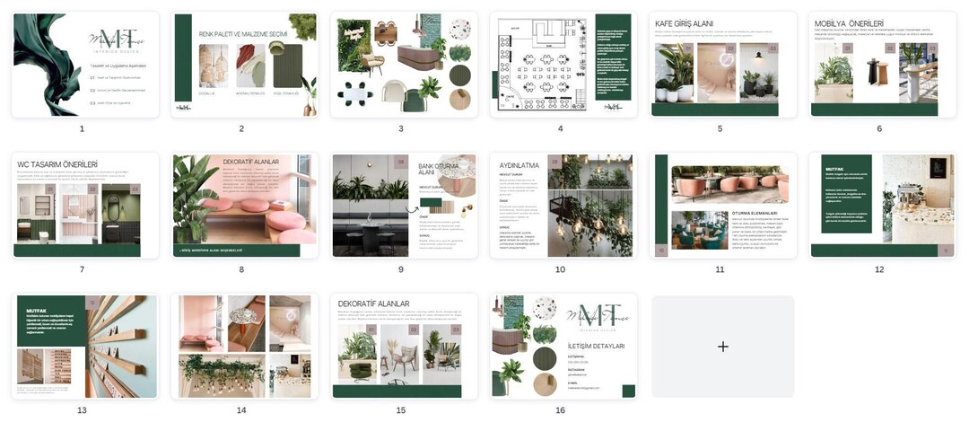 Editable Modern Portfolio Template for Interior Designers/fully ...