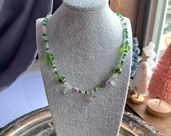 Fae Garden Beaded Necklace