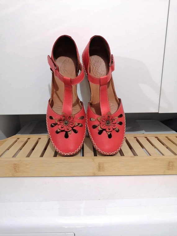 Top red sandals size 10 Discount