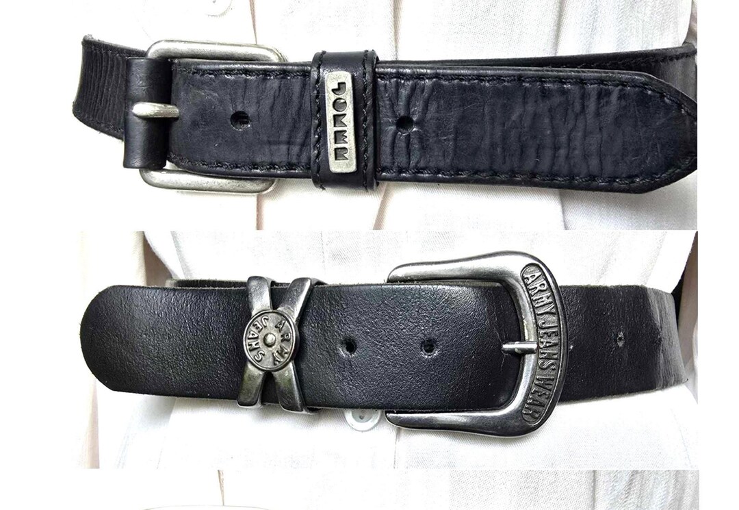 小物 ORDER archive grunge belt goth punk Vintage Black Rock Punk Gotic Grunge Belt With Eyelets Studs Metal